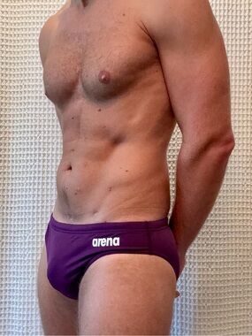 Arena Men's Swim Brief | 32 | purple